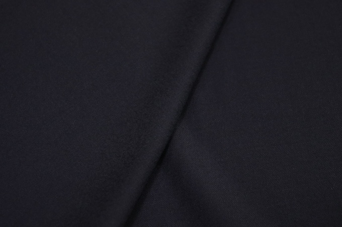 Italian suit woollen-flannel in ink colour
