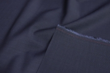 Italian suit wool black and blue