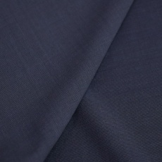 Тонкая костюмная шерсть синий меланж