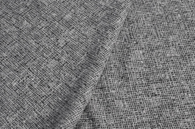 Italian viscose jersey knit black