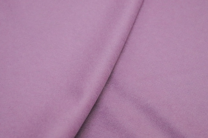 Итальянская пальтовая шерсть сиреневый