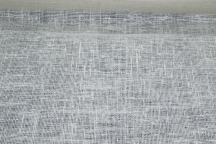 Decorative fabric-mesh white-milky